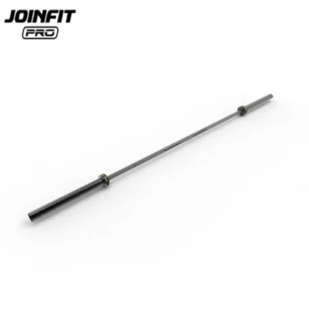 Barbell 2.2M Olympic Straight Bar 1500lb Joinfit Pro Front Logo w