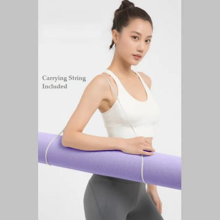 Yoga Mat Exercise Mat 7mm thick 80cm wide TPE Joinfit 2022 3a