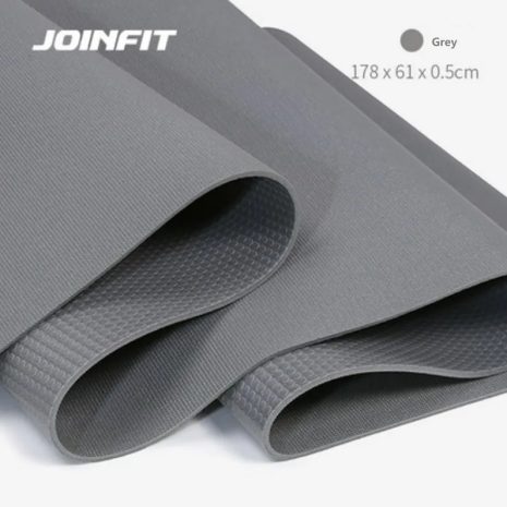 Exercise Mat PVC 5mm Joinfit 2022 Grey
