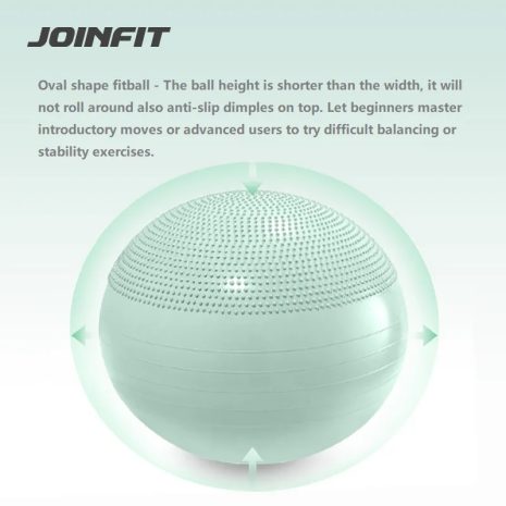 Fitball Oval Shape Yoga Ball Joinfit 2022 3