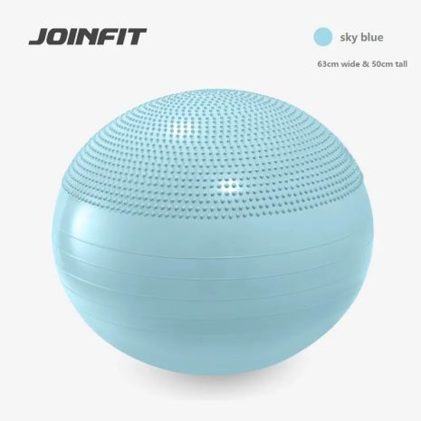 Fitball Oval Shape Yoga Ball Joinfit 2022 blue