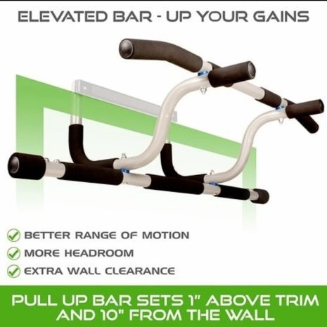 Pull Up Bar Doorway Elevated 1