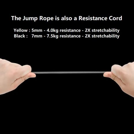 Jump Rope Resistance Tube 2 1 Joinfit Pro 2022 resistance cord