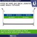 Pull Up Bar 120cm Wall Ceiling Mount 2